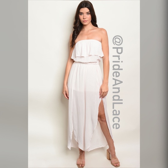 Pride&Lace Pants - LAST 1️⃣ 🦢White/Pink Swan Jumpsuit 🦢